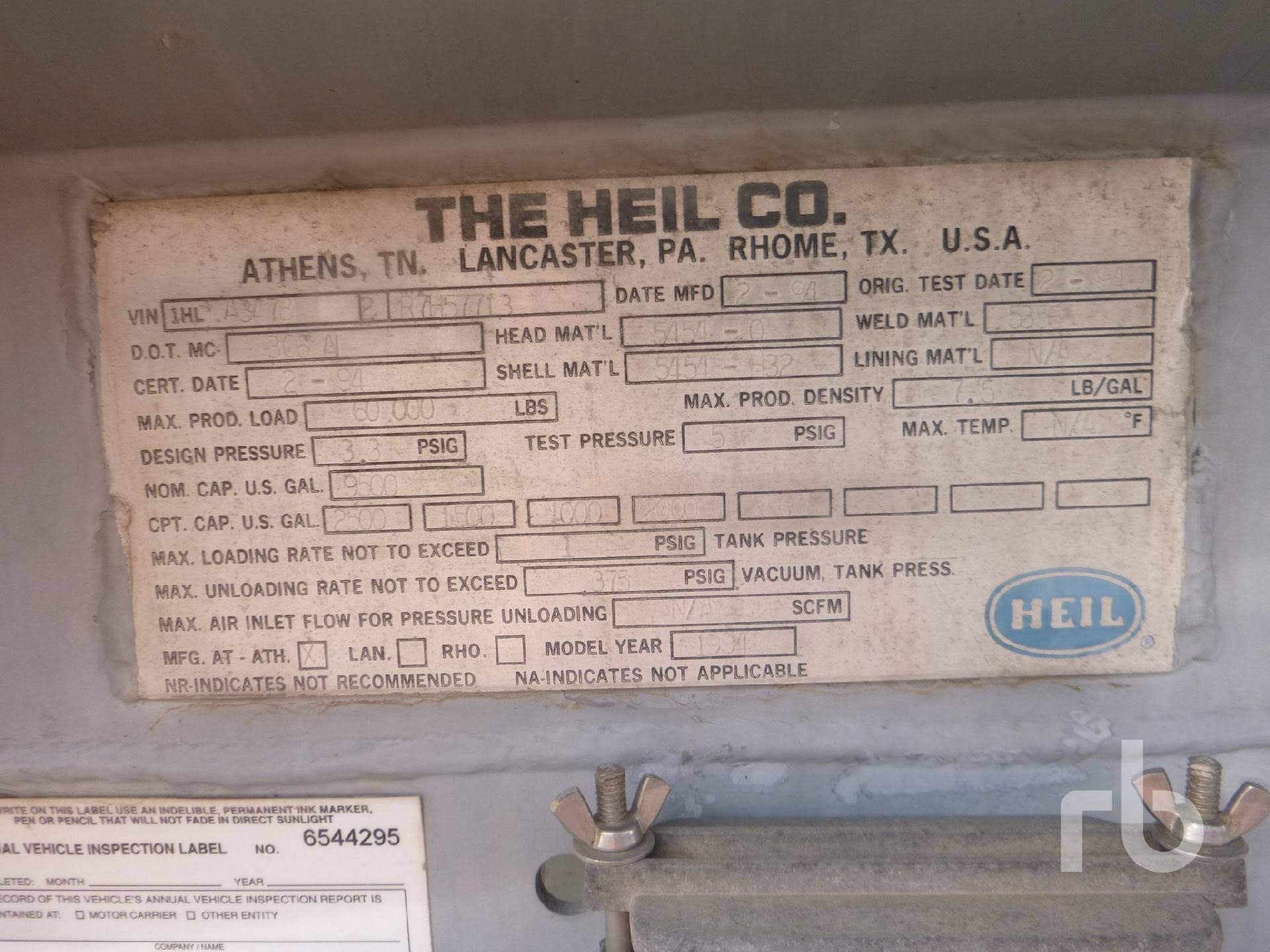 Metal ID Plate Image