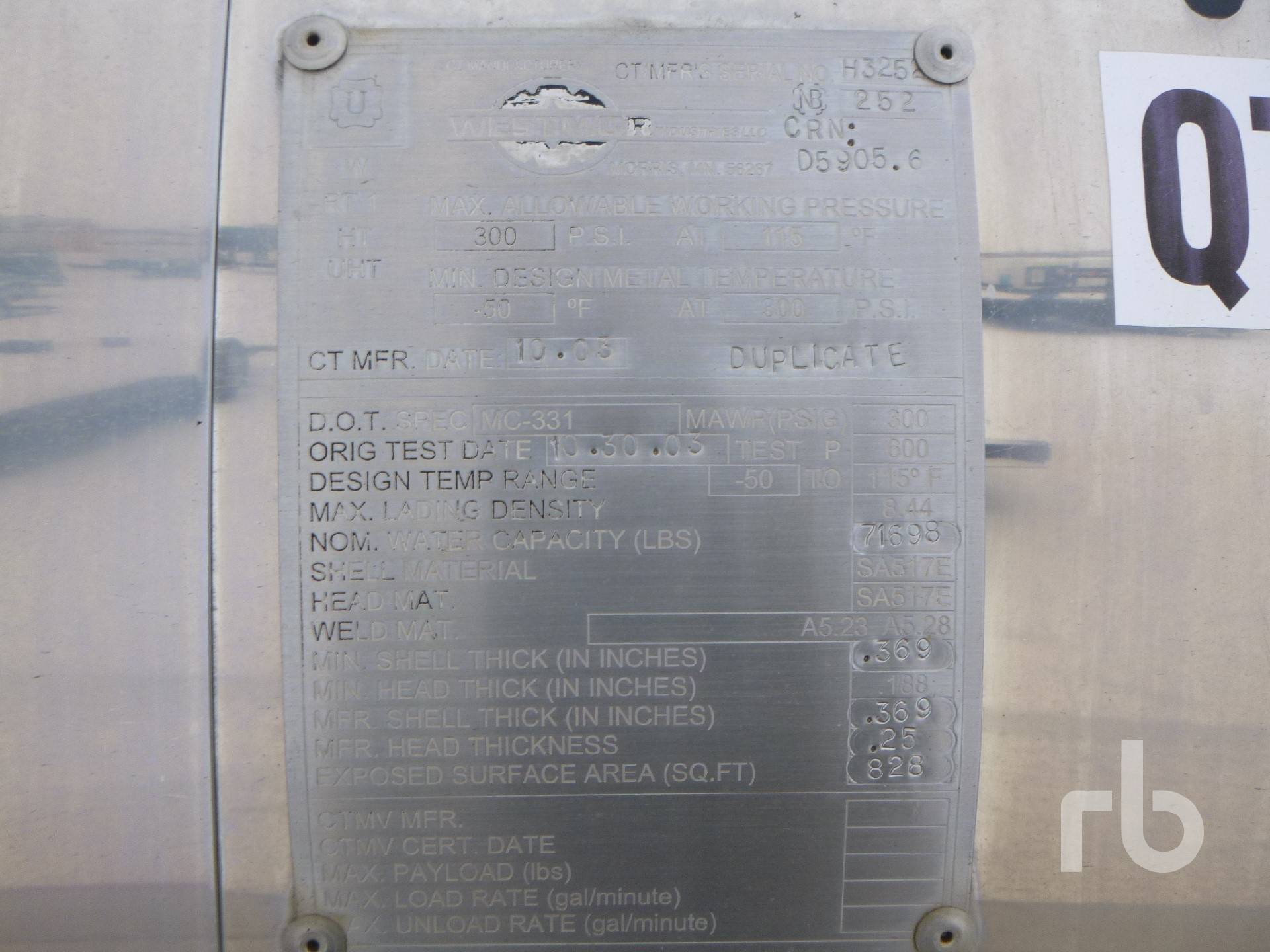 Metal ID Plate Image