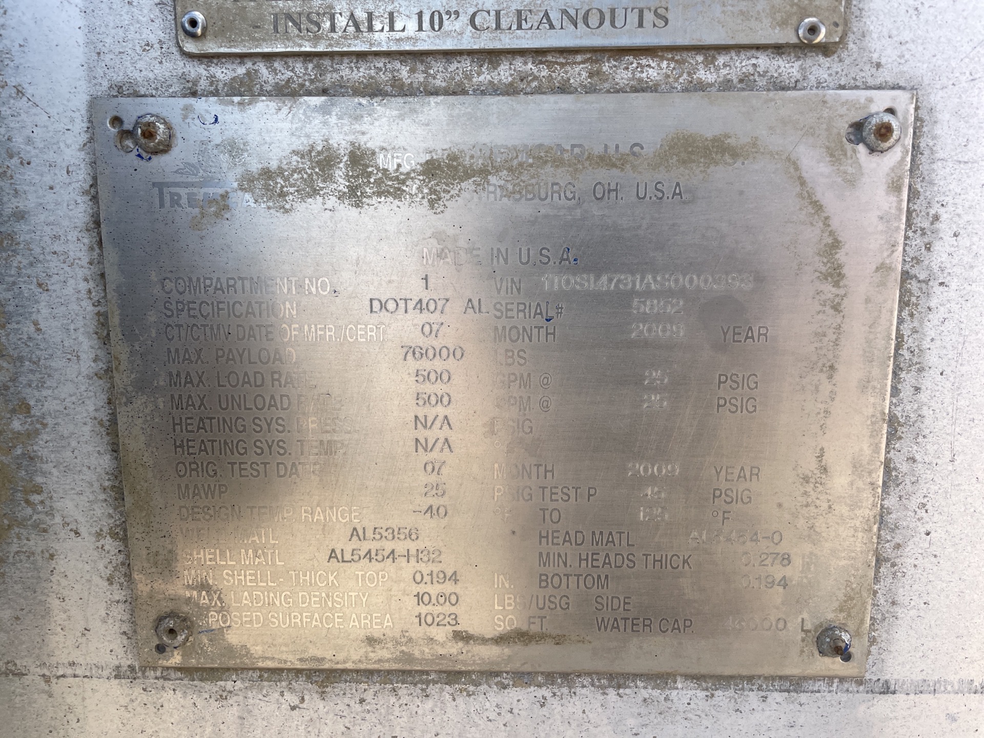 Metal ID Plate Image