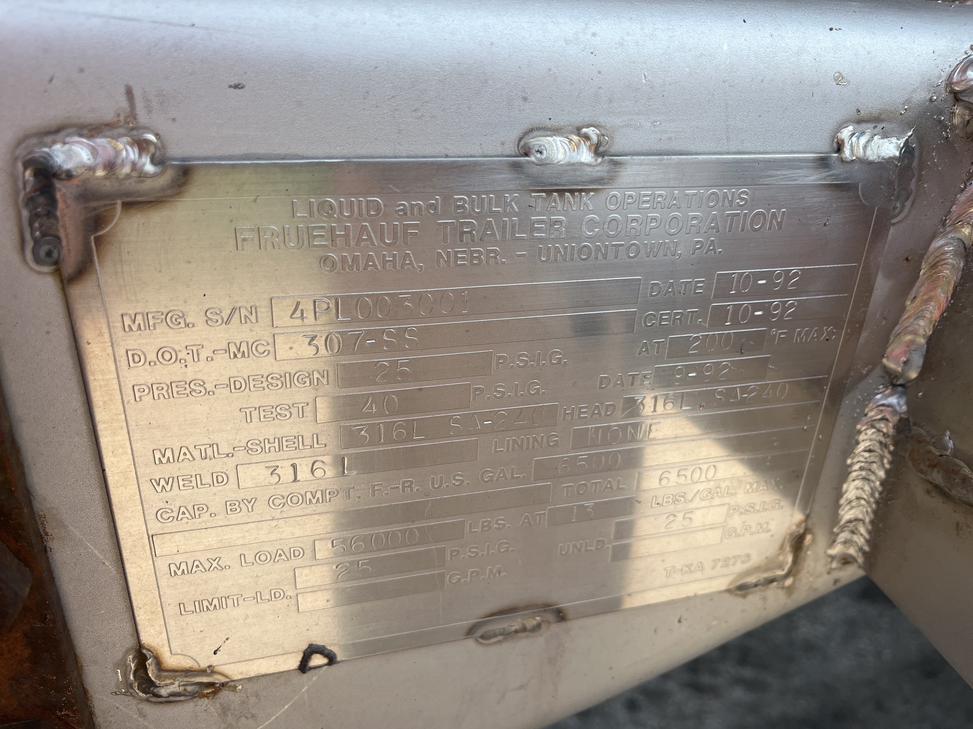 Metal ID Plate Image