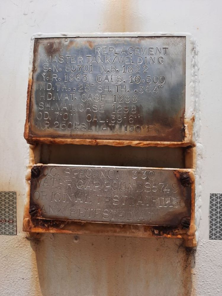 Metal ID Plate Image