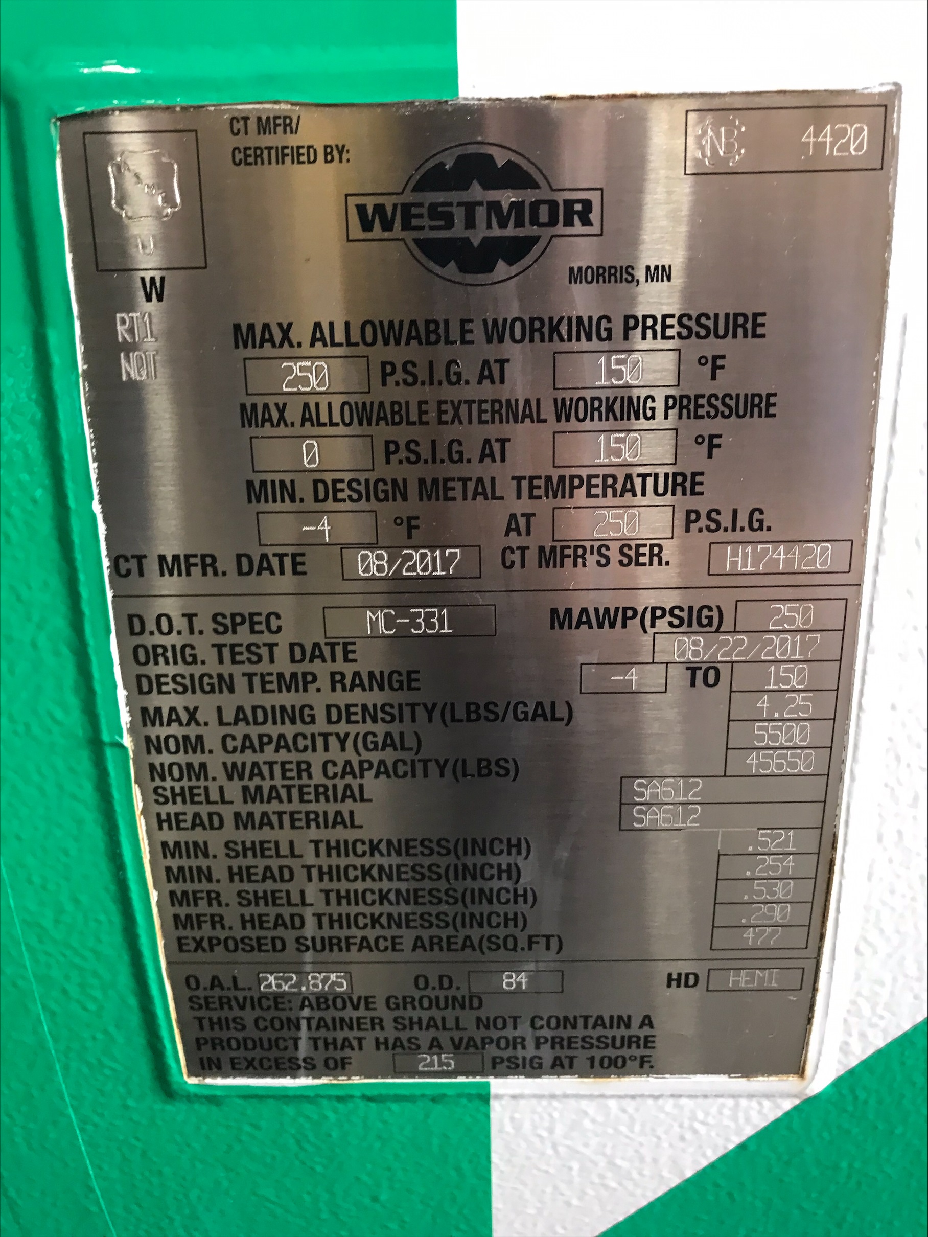 Metal ID Plate Image