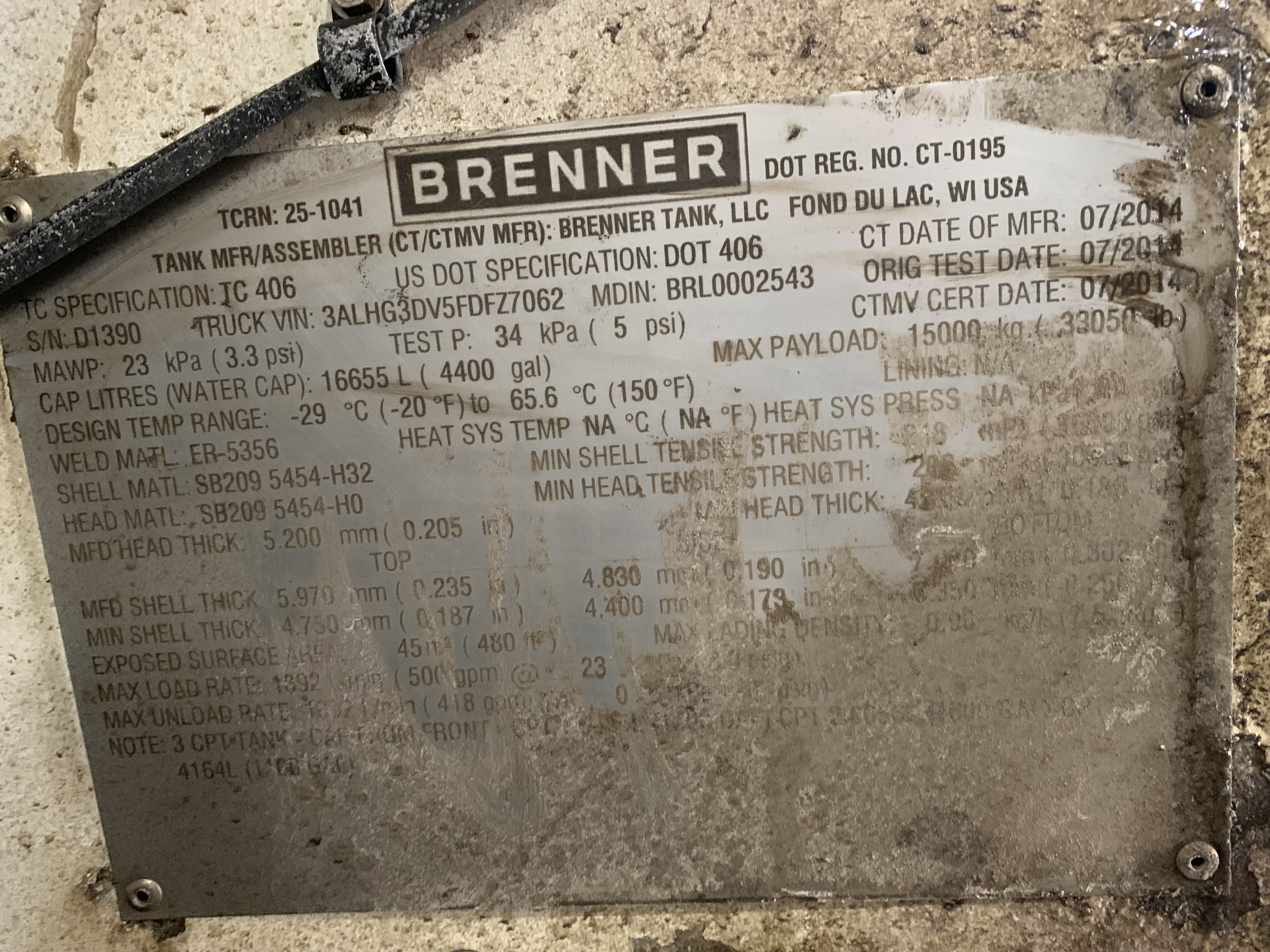 Metal ID Plate Image