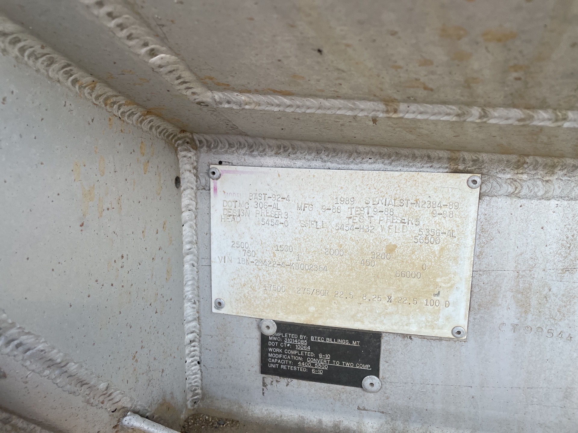 Metal ID Plate Image
