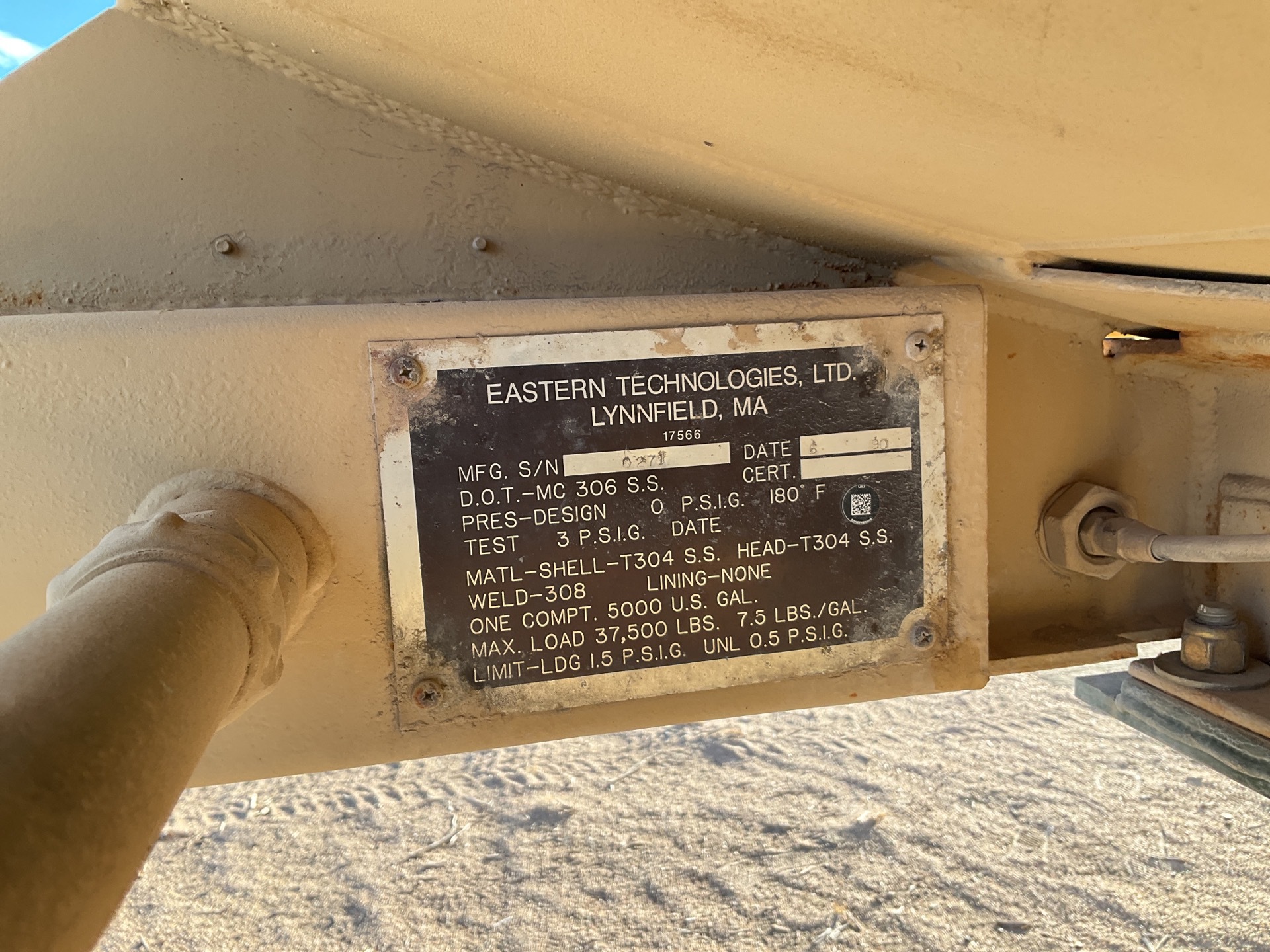 Metal ID Plate Image