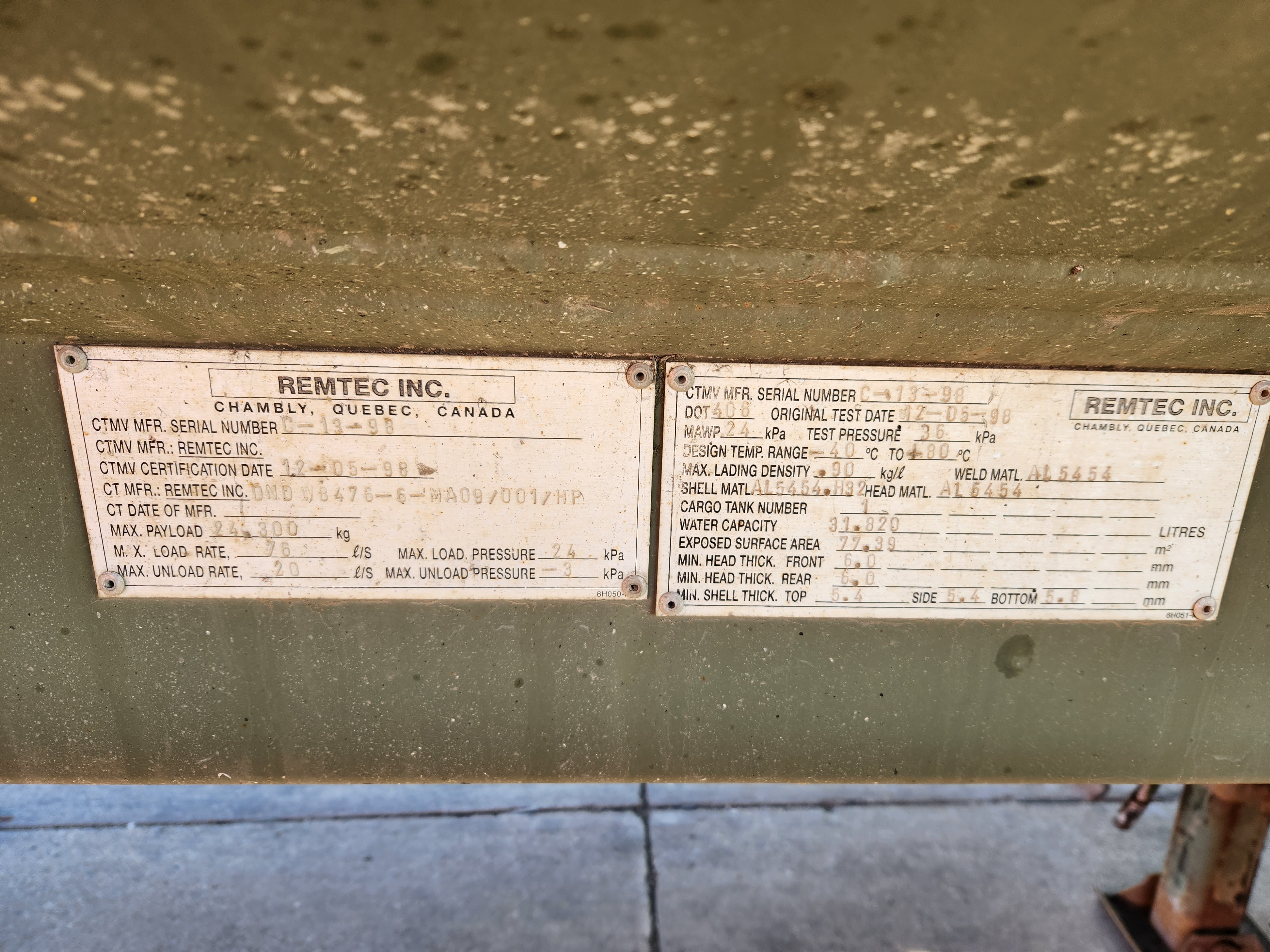Metal ID Plate Image