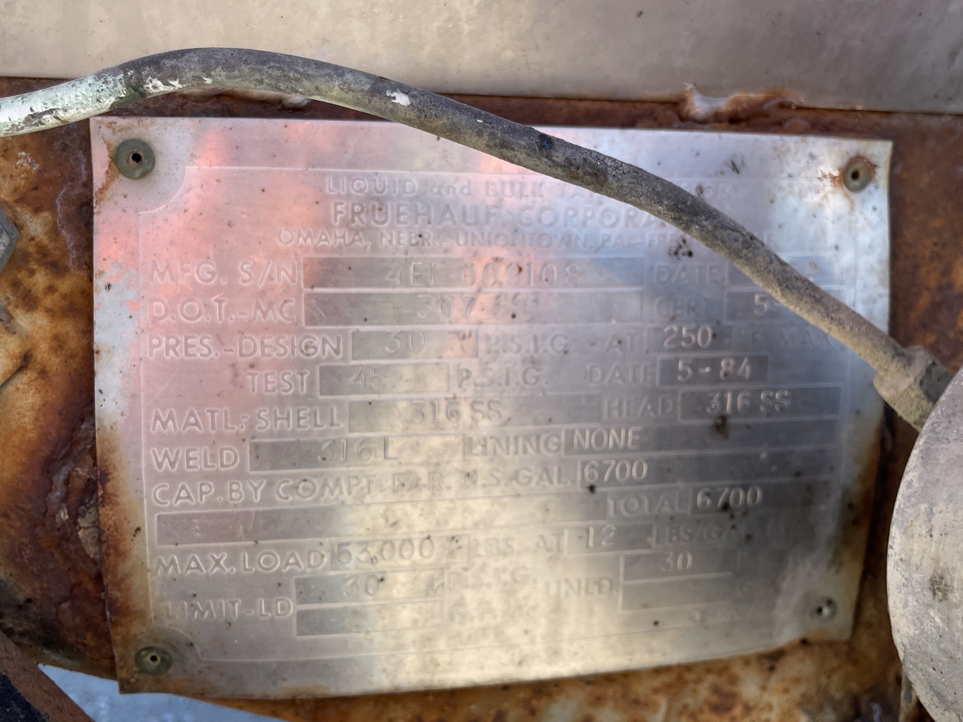 Metal ID Plate Image