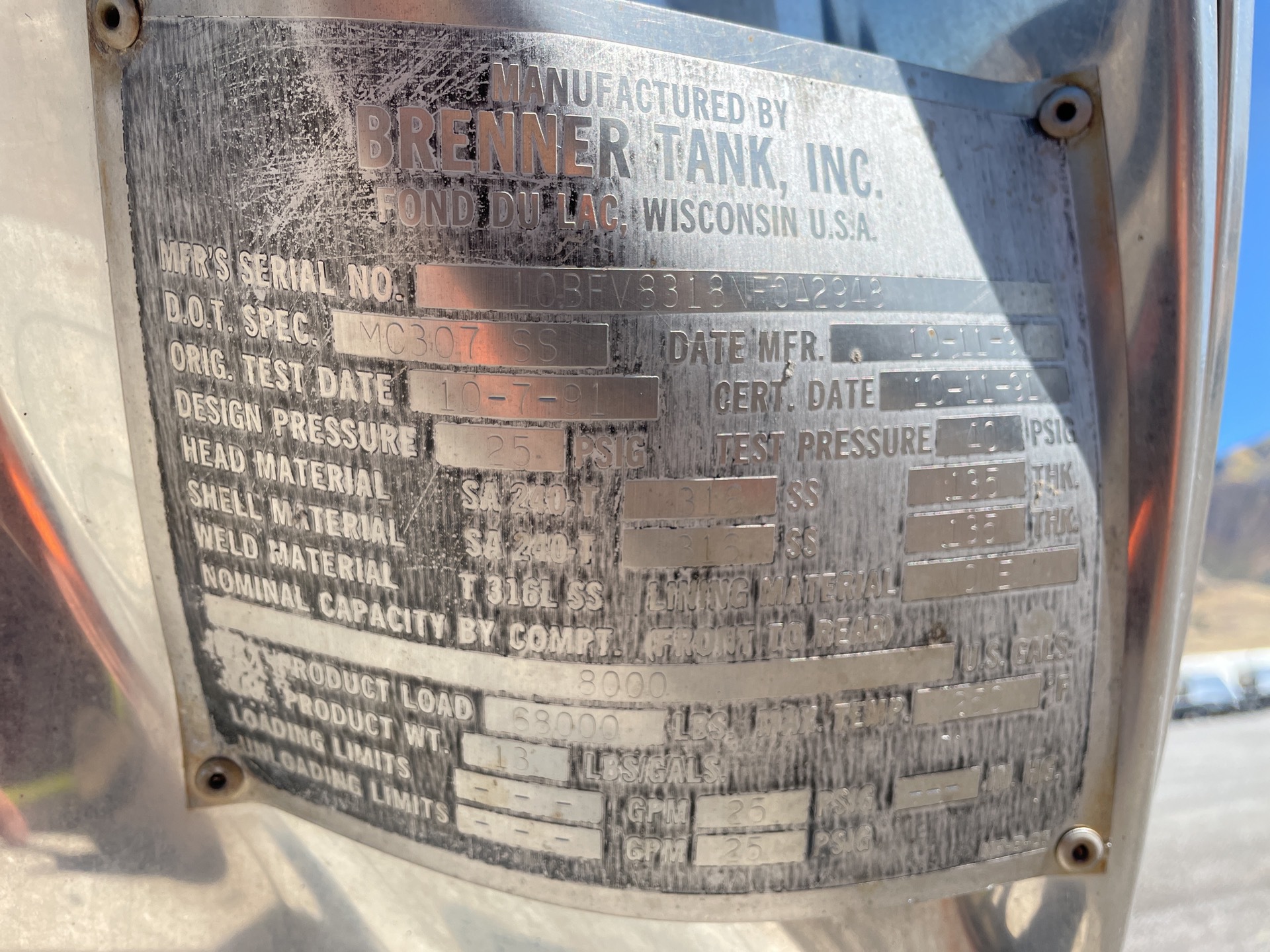 Metal ID Plate Image