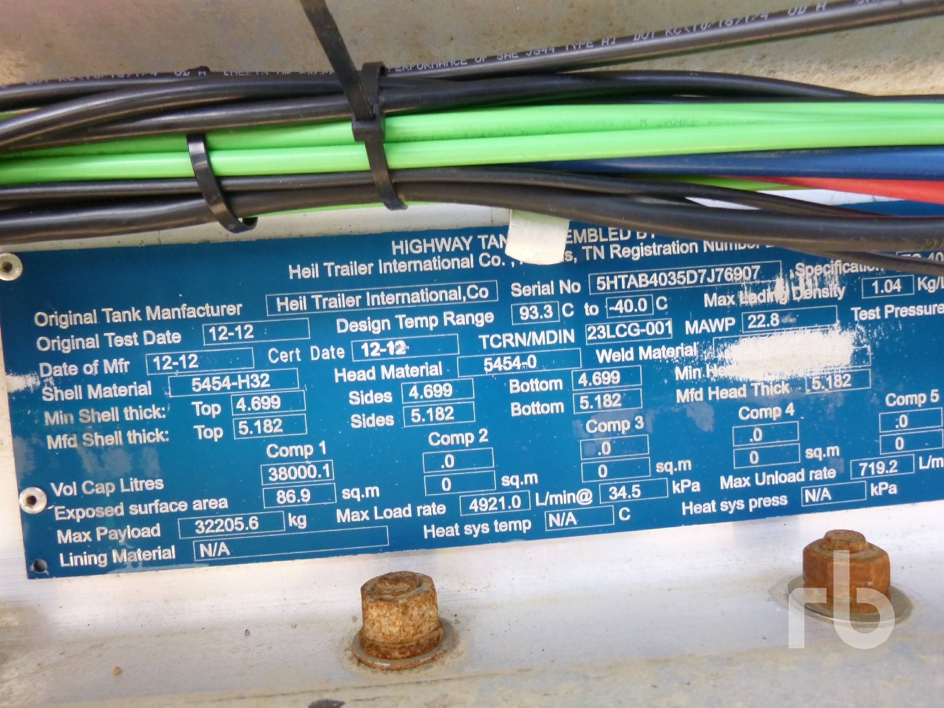 Metal ID Plate Image