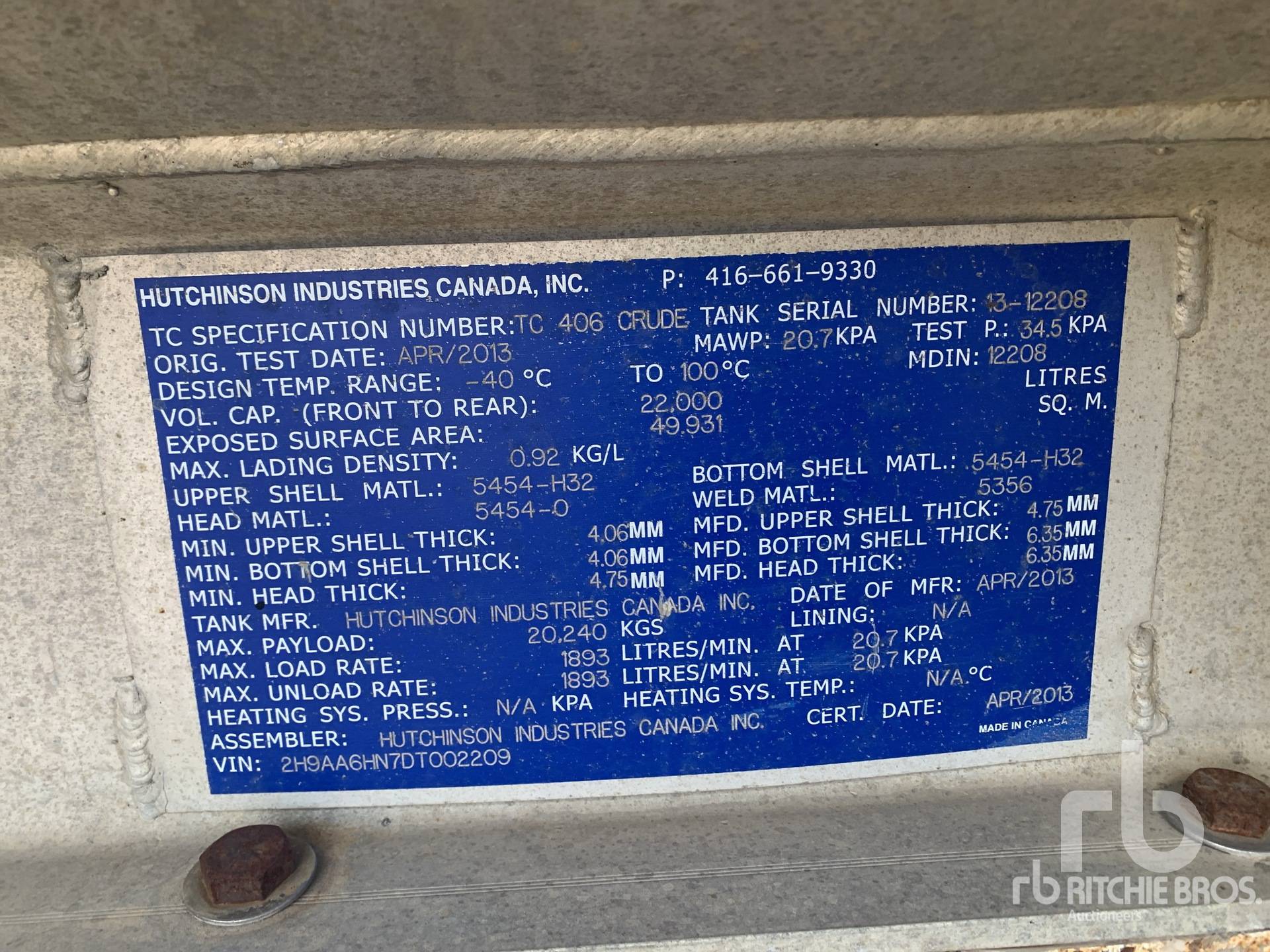 Metal ID Plate Image